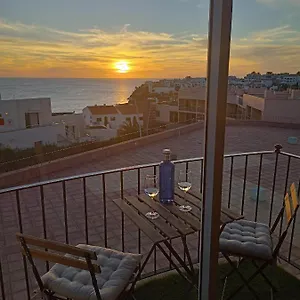 Jandia Mit Glasfaser Wifi, Meerblick Und Balkon Apartment Morro Jable